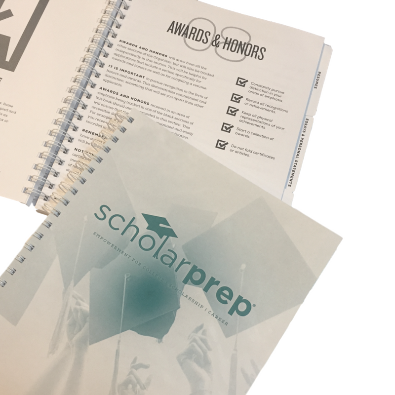 ScholarPrep Organizer - Workbook Edition